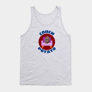 Couch Potato | Procrastinator Pun Tank Top